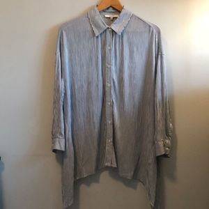 Anthropologie Ro & De 3/4 sleeve striped blouse